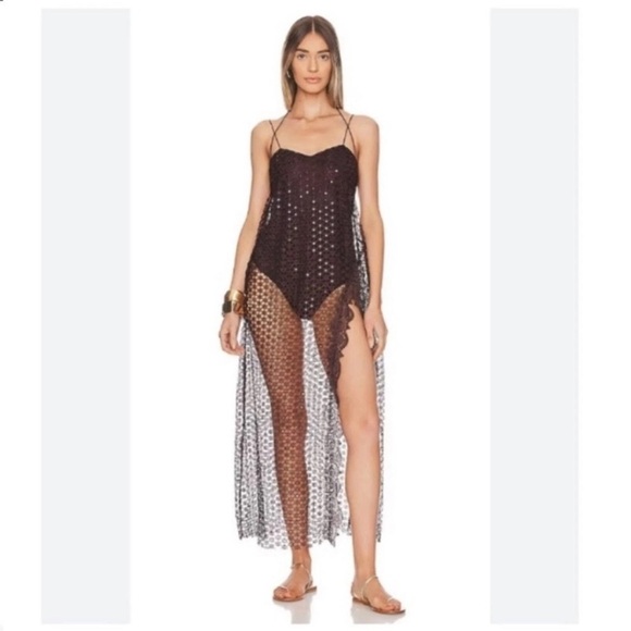Women’s intimately by Free People Smoke & Mirrors Bodysuit Size S NWT - Picture 1 of 6